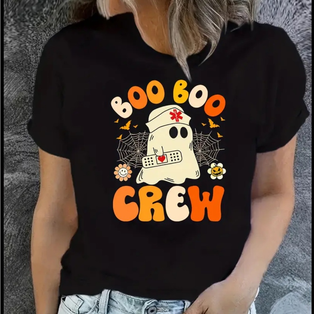 NEW “Boo Boo Crew” Tee - Picture 2 of 5